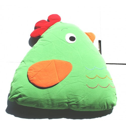 Chick Cuddling Cushion - Green