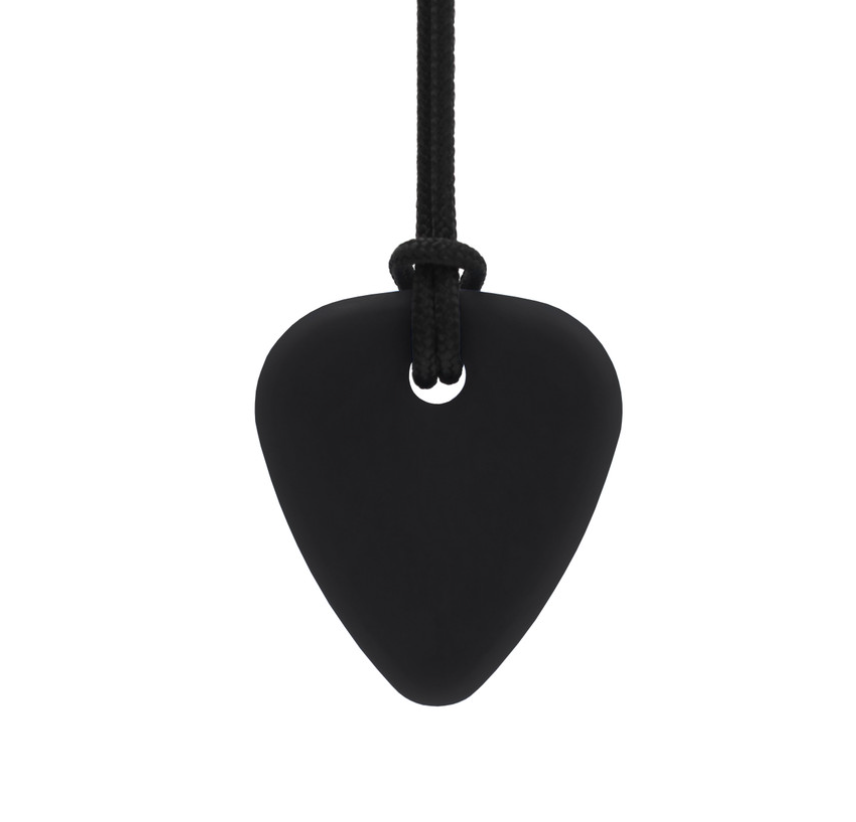 Sensory Guitar Pick Chewy Necklace