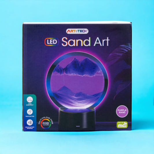 Purple LED Sand Art