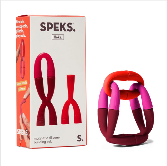 Speks - Magnetic Silicone Building Set - Assorted Colours