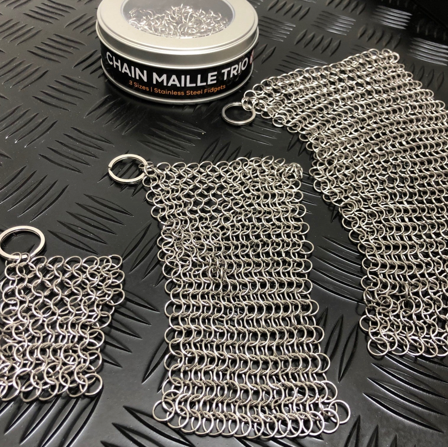 Chain Maille - Trio - Set of 3 sizes