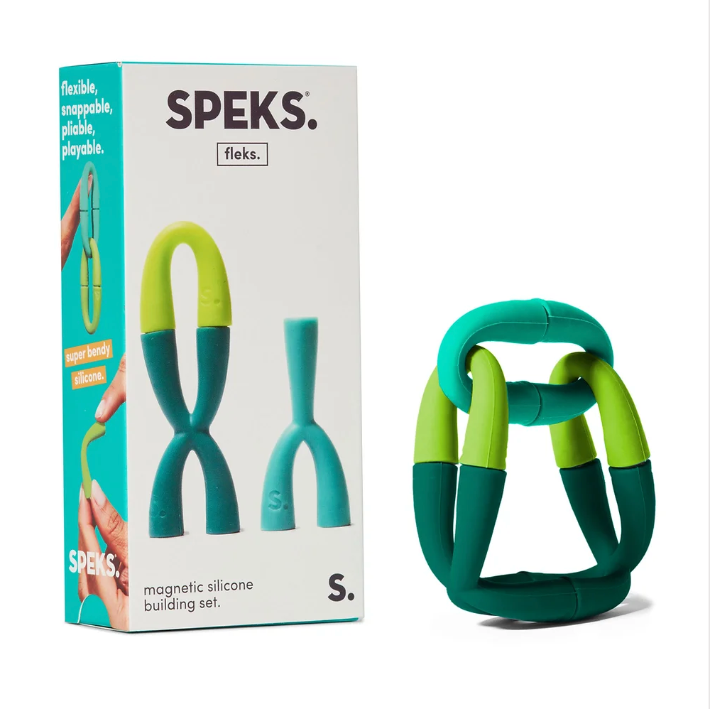 Speks - Magnetic Silicone Building Set - Assorted Colours