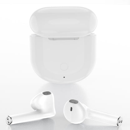 FitSmart Wireless Earbuds Earphones Bluetooth 5.0 For IOS Android In Built Mic - White