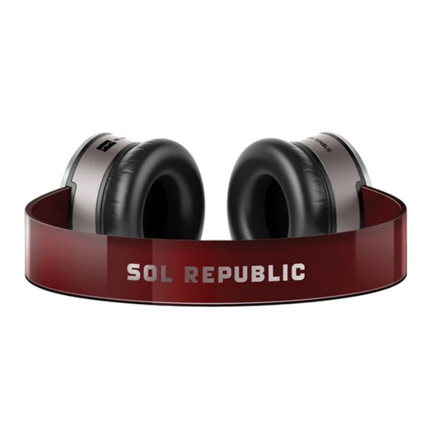 SOL Republic Tracks HD High Def V10 Headphones On Ear Wired Red