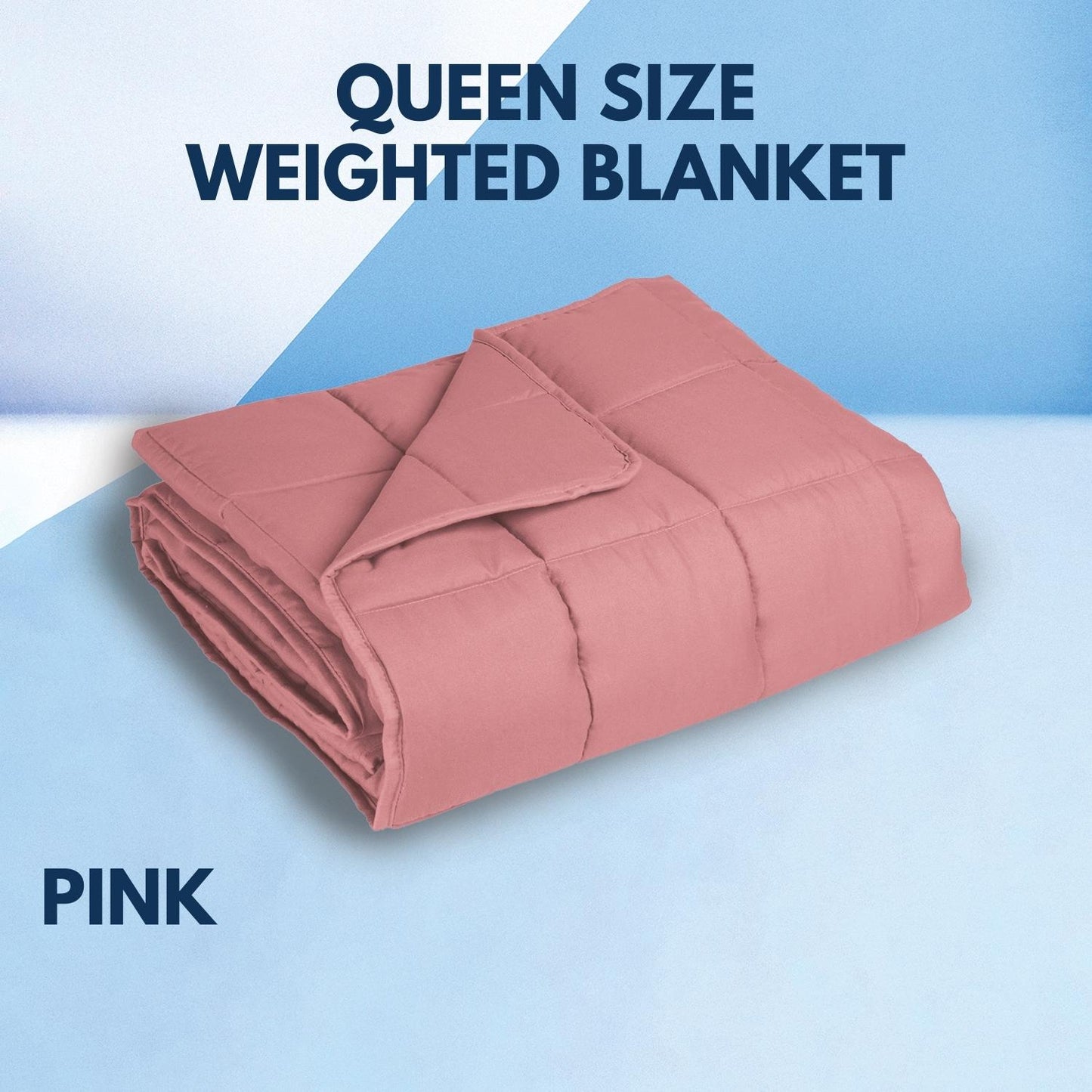 Gominimo Weighted Blanket 9KG Light Pink