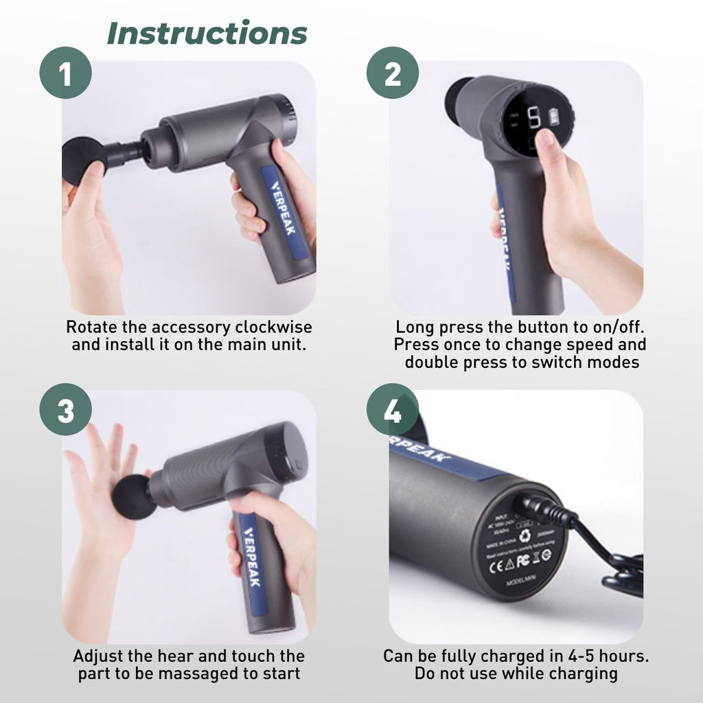 Verpeak Massage gun Elite -