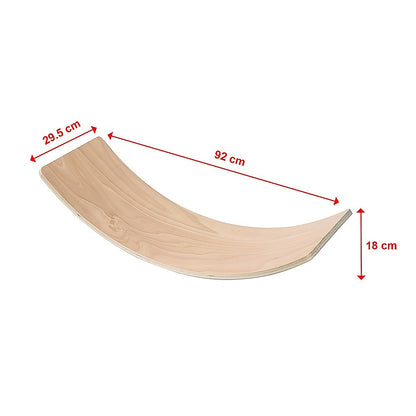 Balance Board Beam Wooden Seesaw