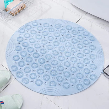 Living Today Non-Slip Massager Bathroom Mat - BLUE