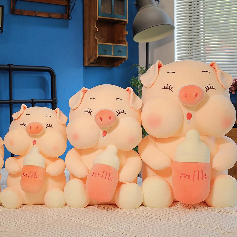 Giant Kawaii Piggy Plush